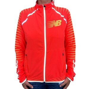 New Balance High Visibility Beacon Jacket‎ Glow Coral M